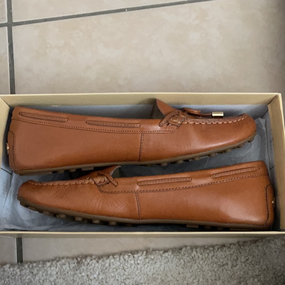 Michael kors Daisy Moccasin Tan leather